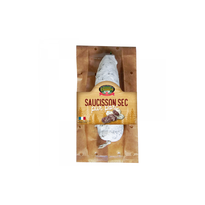 Saucisson sec pur porc 200g Saucisson sec pur porc 200g