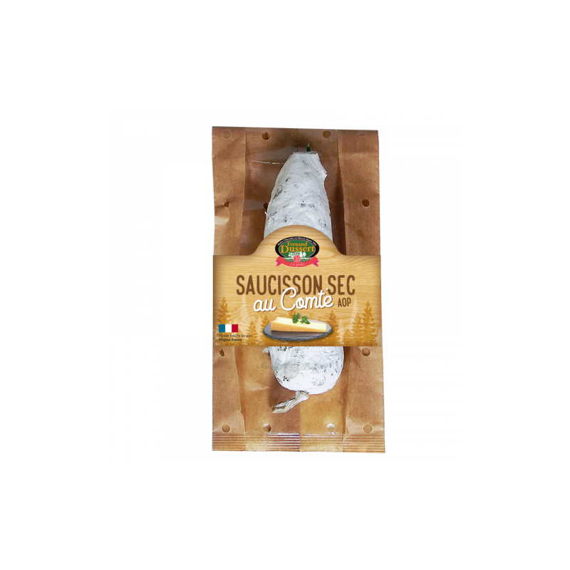 Saucisson sec au Comté 200g Saucisson sec au Comté 200g