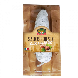 Saucisson sec au noisettes 200g